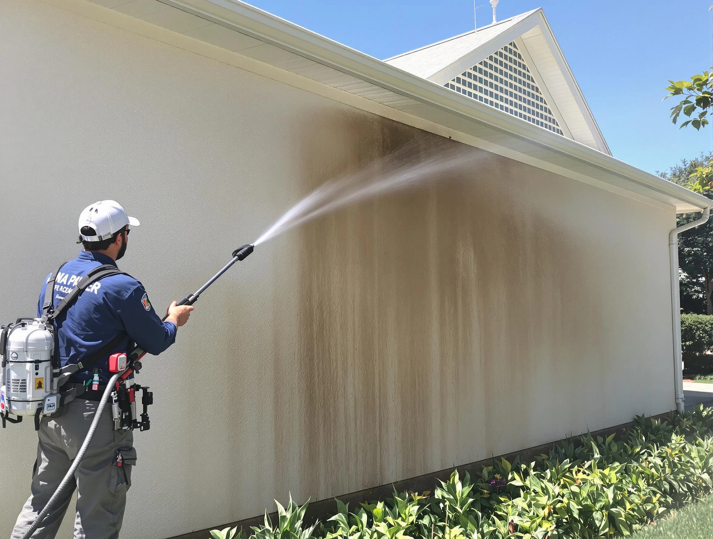 East Cleveland Power Washing expert providing thorough power washing service in East Cleveland