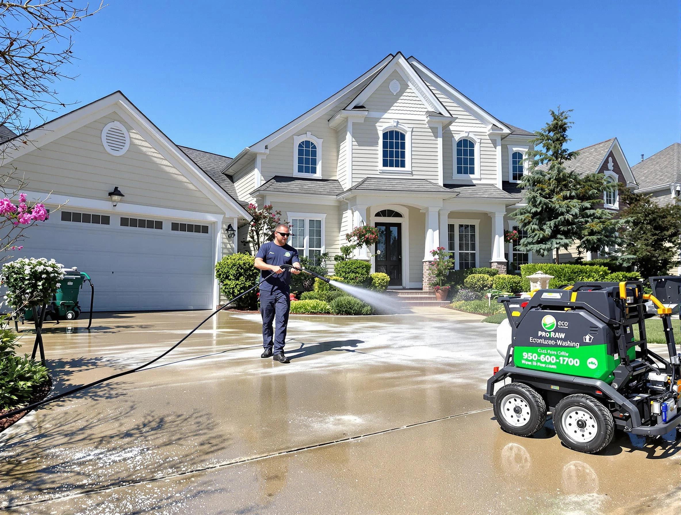 Pressure Washing in East Cleveland